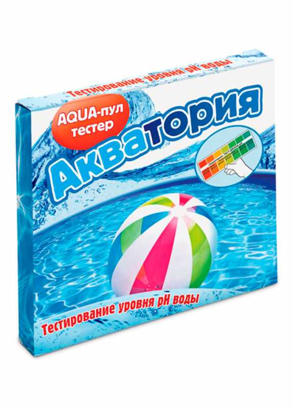 Акватория AQUA-пул-тестер для тестирования уровня pH воды