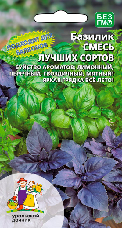 Базилик СМЕСЬ ЛУЧШИХ СОРТОВ