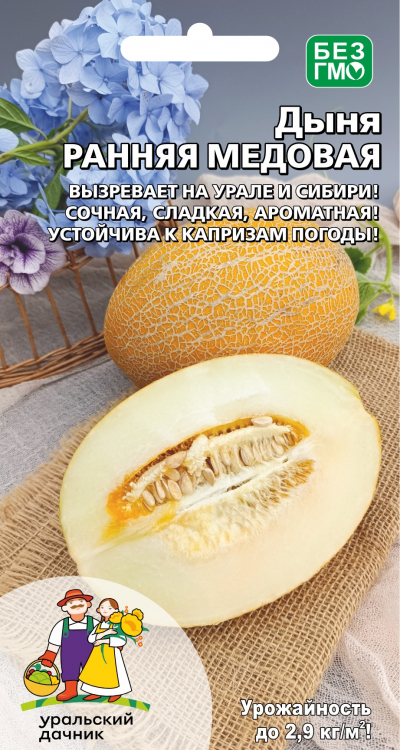 Дыня РАННЯЯ МЕДОВАЯ