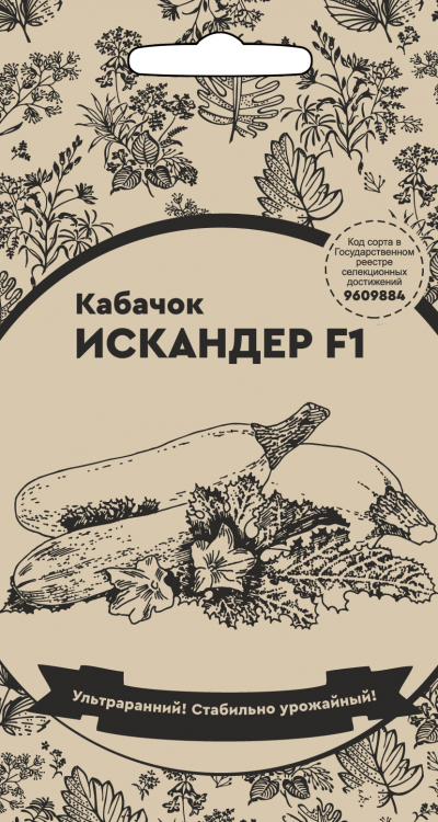 Кабачок ИСКАНДЕР F1