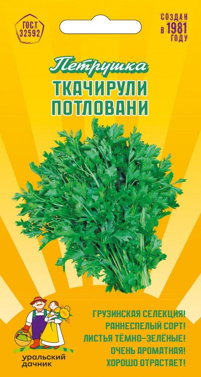 Петрушка листовая ТКАЧИРУЛИ ПОТЛОВАНИ