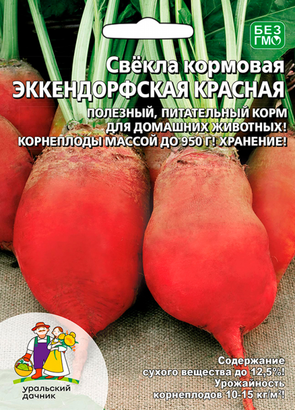 Свёкла кормовая ЭККЕНДОРФСКАЯ КРАСНАЯ