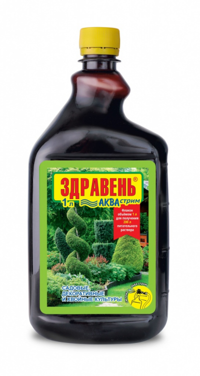 ЗДРАВЕНЬ АКВА-СТРИМ САДОВЫЕ ДЕКОРАТИВНЫЕ И ХВОЙНЫЕ КУЛЬТУРЫ 1 л